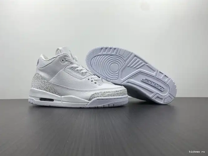 Rep Retro PS Air White' 'Triple 3 Jordan 429487-111 0620